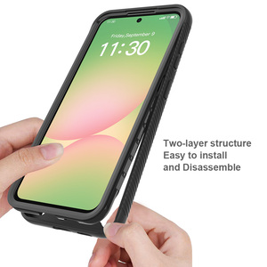 <span class=keywords><strong>Coque</strong></span> de téléphone robuste 2 en 1 avec aimant pour Samsung <span class=keywords><strong>Galaxy</strong></span> A57, <span class=keywords><strong>coque</strong></span> de téléphone portable en polycarbonate rigide antichoc pour A56 A06 A07 A17 - Product Image 2