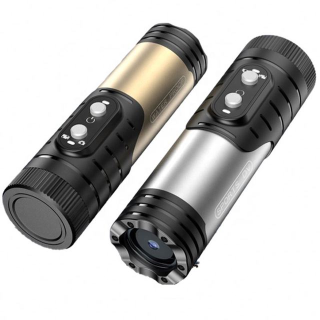 New Ultra Practical Flashlight Wifi Action Camera Hd Anti-Shake 1080p Body Waterproof Hunting Helmet Bicycle Sports Dvr