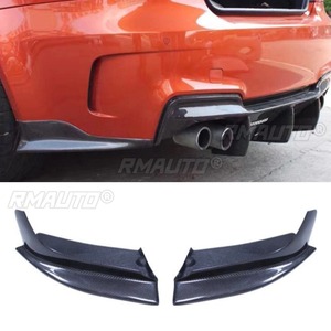 คาร์บอนไฟเบอร์แท้ สำหรับ BMW 1M E82 E88 ปี 2007-2012 ชุดแต่งกันชนหลัง สปลิตเตอร์ ดิฟฟิวเซอร์ สปอยเลอร์  ขอบกันชน  อะไหล่ตกแต่ง - Product Image 2