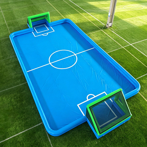 WINSUN Campo de Fútbol Inflable Comercial Portátil Azul con Porterías para Eventos al Aire Libre, Team Building y Alquiler - Product Image 2