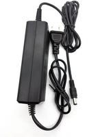 Adaptateur secteur OEM double fil pour bureau, 100~240V vers 24V 3A, pour caméra CCTV, bande LED, toutes les pièces produites en Chine