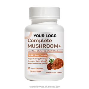 Cápsulas de Complejo de Hongos 14 en 1 con Certificación GMP y Melena de León para la Armonía Interna y <span class=keywords><strong>el</strong></span> Apoyo al Equilibrio Sistémico en Mujeres - Product Image 4