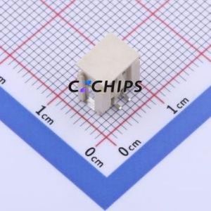 WAFER-HY2.0-2PLB Wire-to-Board Pin Header SMD,P=2mm Connector 1x2P 2mm Vertical Mount HY - Product Image 1