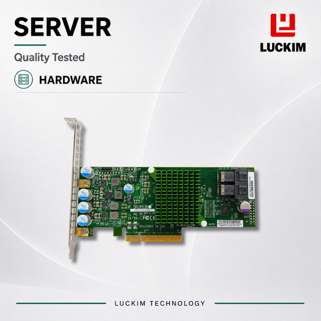 AOC-S3008L-L8E 12Gbps 8-Port SAS HBA PCIe 3.0 X8 IT Mode Storage Controller Card for Server