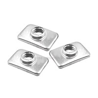 M3 M5 Mur Tee Berlapis Seng untuk Aksesori Profil Aluminium V-slot untuk Profil Aluminium V-Slot Printer 3D Openbuilds