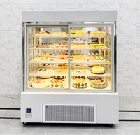 Vitrine à gâteaux verticale réfrigérateur grande capacité réfrigérateur vitrine réfrigérée