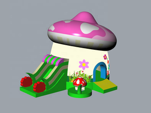 Château Gonflable Champignon en Promotion / Château de Rebond Gonflable / Château Gonflable pour Enfants - Product Image 2