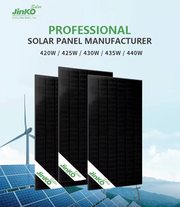 แผงโซลาร์เซลล์ USA Stock 430W สีดำทั้งหมด Tir Topcon N-Type PV Module Half Cell 455W แผงโซลาร์เซลล์แบบโมโนเฟเชียล Tiger Neo - Product Image 1