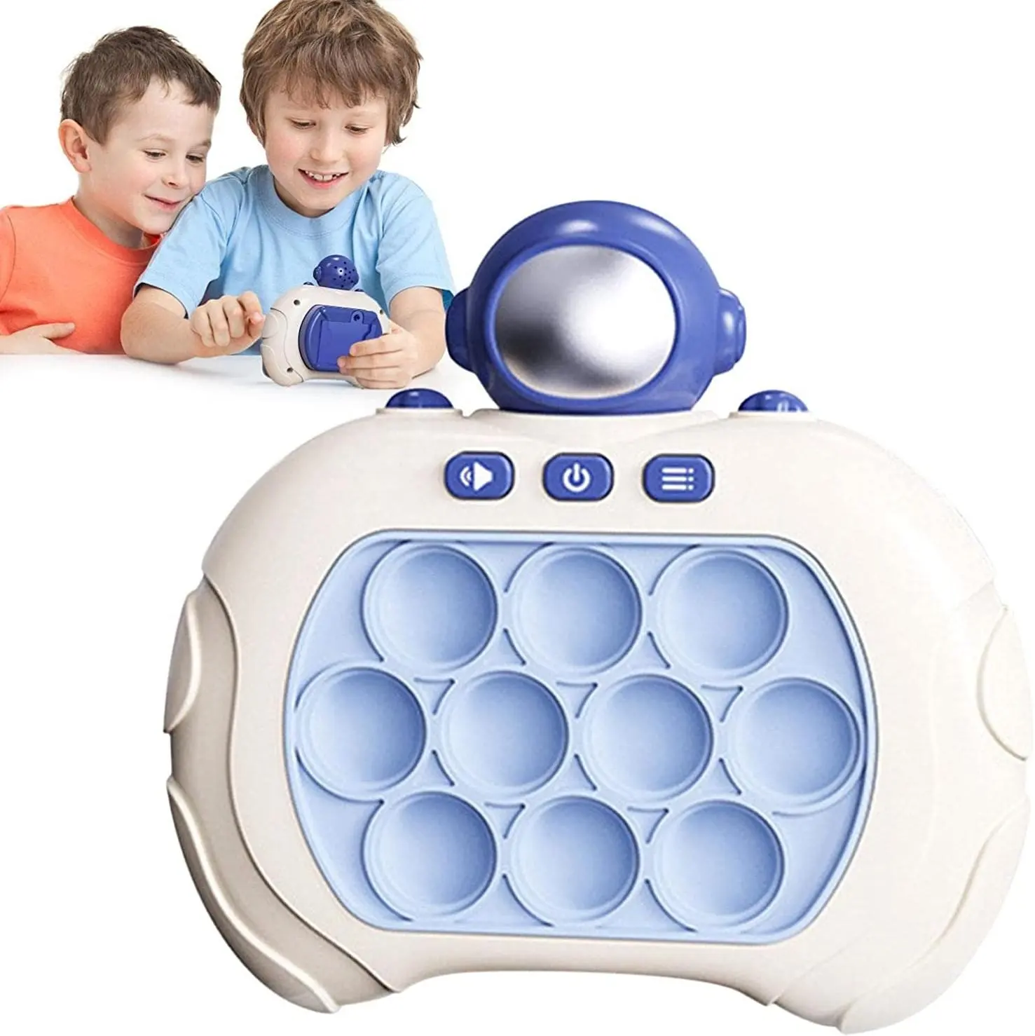 2023 New rechargeable Pop Fidget Toys Children Adhd Anxiety Relieve Toy Push Bubble Whac-A-Mole Training Games Machine