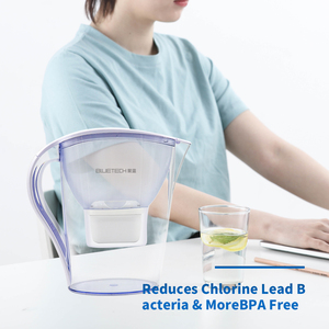 Commercio all'ingrosso piccolo alcalino ionizzato regolare brocca di <span class=keywords><strong>acqua</strong></span> <span class=keywords><strong>purificatore</strong></span> di filtrazione brocca con filtro - Product Image 6