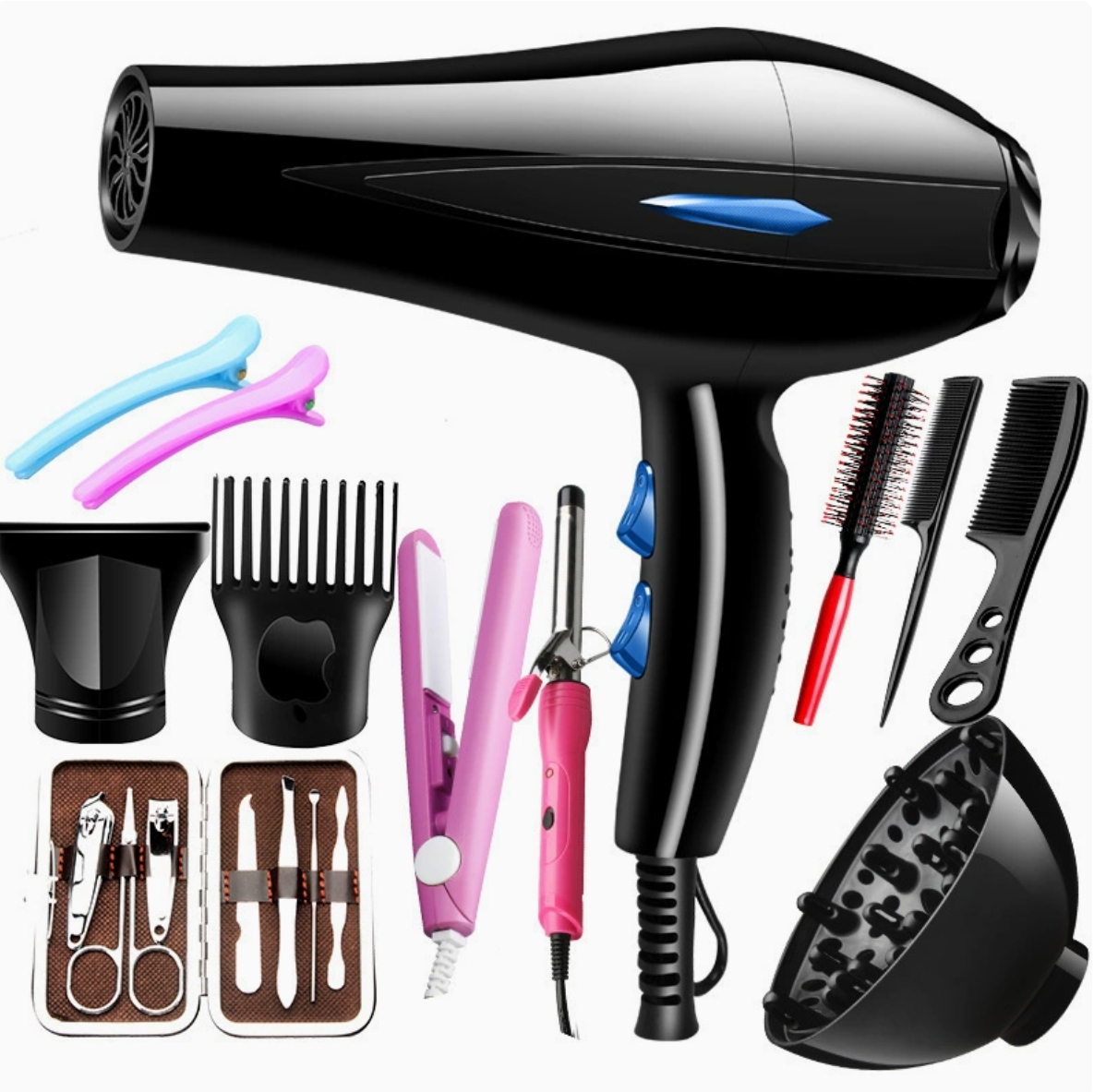 hair dryer reverse air hair sucking
