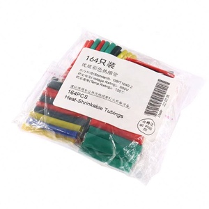 164 pièces de gaines thermorétractables isolantes pour câbles de données, protection de téléphones portables, réparation électrique domestique - Product Image 6