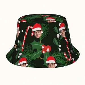 Sombrero de Pescador Personalizable de Alta Calidad, Regalo Perfecto de Navidad para Hombres, Mujeres y Amigos, con Diseño de Dibujos Animados - Product Image 4