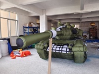 Promotion grand modèle de véhicule de Camouflage de voiture Panzer gonflable de haute qualité Ballon réservoirs gonflables géants pour l'affichage
