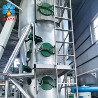 Máquina de extracción de solvente de aceite de soja 30t/d y máquina de refinación para línea de producción de fabricantes de aceite comestible