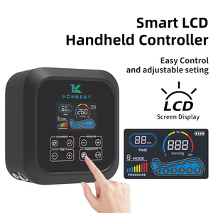 Nuevo Diseño, Pantalla Táctil LCD, 6 Cámaras, Tamaño Ajustable, 30-260 mmHg, Botas de Compresión de Aire Recargables por USB para Masaje de Piernas y Recuperación - Product Image 4