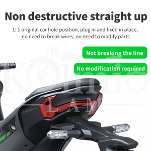 Feu arrière LED intégré KOLMIO-LAM homologué E-Mark avec clignotants et feu stop pour <span class=keywords><strong>Kawasaki</strong></span> Z900 Z <span class=keywords><strong>900</strong></span> SE 2025 2026 – Vente en gros - Product Image 4