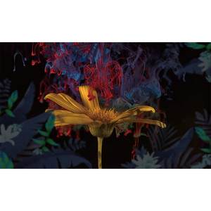 Fleur Film Et Télévision Papier Peint Grande Fleur Papier Peint Creative Fleur Salon Tv Fond Chambre Décoratif Mural - Product Image 5