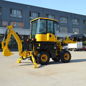 CE EPA Bucket backhoe รถขุด, รถตักดินขนาดเล็กขับเคลื่อน4x4 - Product Image 6