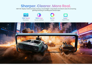 FOSSiBOT S5 Pro, <span class=keywords><strong>el</strong></span> <span class=keywords><strong>Mejor</strong></span> Teléfono Inteligente Económico y Ligero, 8GB 256GB, 120Hz, Android 15, 6000mAh, Pantalla HD+ <span class=keywords><strong>de</strong></span> 6.88 Pulgadas, Teléfono Móvil con Doble SIM - Product Image 4