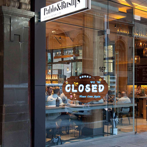 Bảng hiệu mở Cá Nhân-văn bản và đồ họa tùy chỉnh, chế độ nhấp nháy sáng, dấu hiệu kinh doanh không thấm nước - Product Image 2