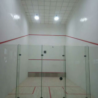 Accessoire de terrain de sport d'équipement de court de squash intérieur portable personnalisé MCG