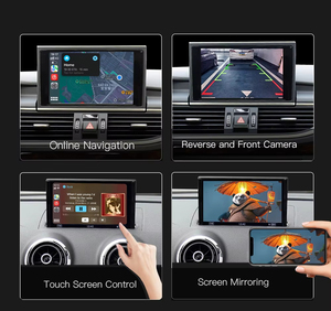 Lecteur DVD de voiture 8,8'' 12,3'' 8 cœurs, autoradio multimédia, écran tactile Android <span class=keywords><strong>13</strong></span> pour Audi A4 09-16, écran tactile de commande centrale - Product Image 4