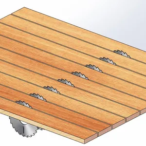 wood edge-trimming saw machine edge boarder edge-trimmer MJL550-70