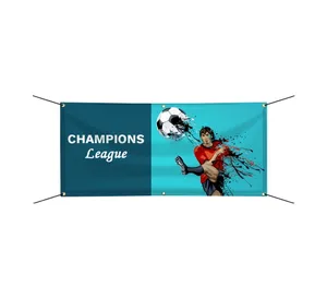 Bandeira Fabricante Banner Personalizado Impresso Estádio Banner Multidão Extra Banners De Ventilador De Futebol Grande