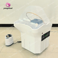 Réservoir d'eau portable Yongshuai de 60 L, lavabos pour shampooing, mobilier de salon, hauteur réglable, lavabo pour laver les cheveux, évier pour salons de beauté