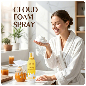 <span class=keywords><strong>Mousse</strong></span> de <span class=keywords><strong>Douche</strong></span> Hydratante et Nettoyante Douce au Lait et au Miel, Effet Nuage, <span class=keywords><strong>Mousse</strong></span> Fouettée Volumineuse, 150ml, Vente en Gros OEM - Product Image 2