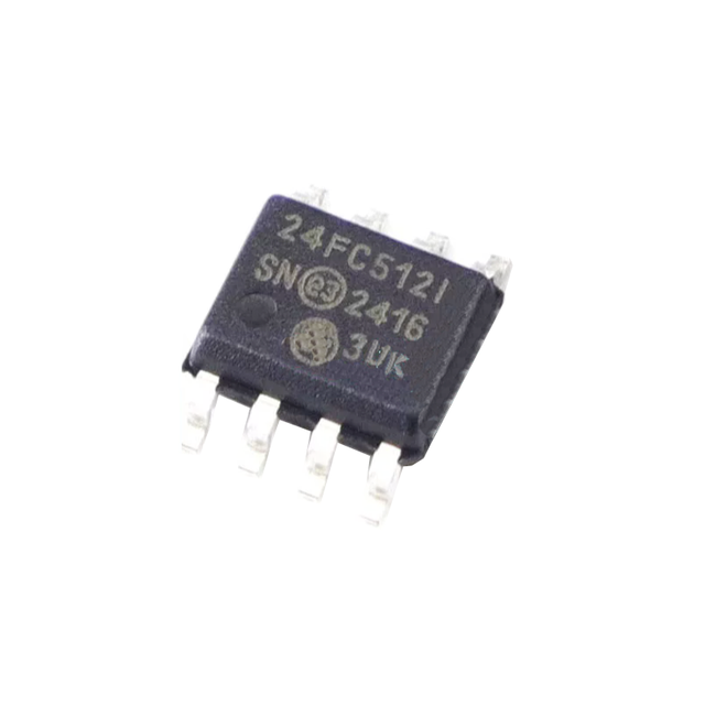 Original Low Voltage EEPROM 24FC512-I/SN Memory 512Kbit 1MHz 2.5V~5.5V 24FC512 Memory IC