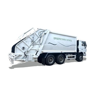 Camión Compactador de Basura SHACMAN 6X4 de Construcción Personalizada para la Eliminación de Residuos Urbanos y Servicios de Limpieza Pública - Product Image 1