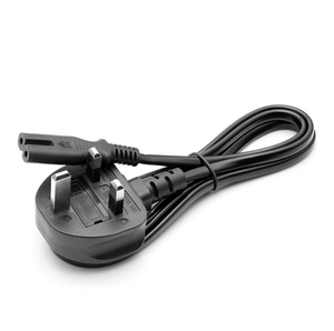 Nach schwarz PVC BS power kabel <span class=keywords><strong>2</strong></span> pin <span class=keywords><strong>3</strong></span> pin Britischen gauge stecker mit kabelbaum - Product Image 3