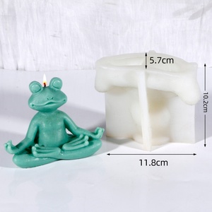 Molde de Silicona para Velas con Forma de Rana, Molde para Velas Aromáticas para Decoración del Hogar, Venta al por Mayor - Product Image 6