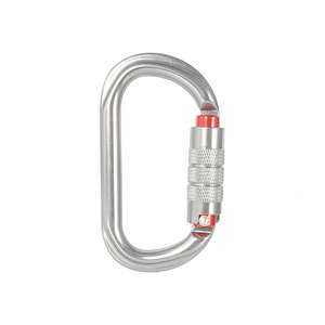 Mousqueton en aluminium aéronautique 25KN en forme de O à verrouillage automatique pour l'escalade et le sauvetage - Product Image 6