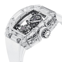 Montres de sport de luxe légères pour hommes Montres mécaniques automatiques ultra-légères Montres pour hommes tendance d'affair
