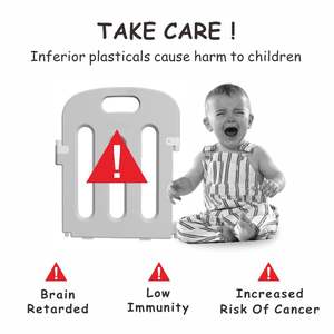 Prodigy SG007 CPC parc de soins pour bébé pliable Portable cheminée en métal clôture de protection pour 0-12 mois tranche d'âge - Product Image 6