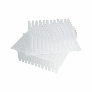 แผ่นเพลท PCR แบบใส ก้นแบน 24 48 96 หลุม แบบหลายหลุม พร้อมปลายหวีแม่เหล็ก - Product Image 5