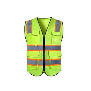 Chaleco de Seguridad Reflectante al por Mayor, Chaleco de Tráfico Multiusos para Construcción con Característica Impermeable, Impresión Gratuita Nocturna - Product Image 3