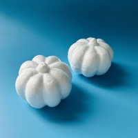 Citrouilles d'Halloween en mousse blanche en gros – Polystyrène de haute qualité pour décorations et loisirs créatifs