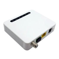 ZC-501T APC XPON ONT dengan 1GE RF FTTH dan WiFi CATV untuk Jaringan 5G Tipe Konektor SC