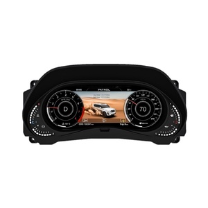 12.3" <b>Car</b> Digital Instrument Cluster <b>for</b> Nissan Patrol Y62 2008-2022 LCD Dashboard Panel Virtual Cockpit <b>Speedometer</b> - Product Image 1