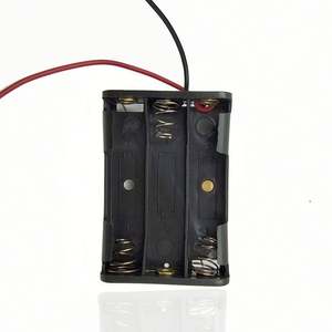 Produk penjualan terlaris 3 sel 1.5v AAA <span class=keywords><strong>UM</strong></span> 4 kotak penyimpan baterai kering dengan kabel 3AAA ukuran Pemegang baterai 3x1, 5 - Product Image 5