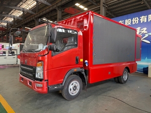 รถบรรทุกโฆษณาเคลื่อนที่ Sinotruck Howo พร้อมจอ LED โฆษณาแบบ HD 3 จอ สำหรับการโฆษณาและการประกาศกลางแจ้ง - Product Image 2