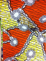 Katun lilin 100% Afrika 145gsm asli kain Ankara lilin Pagne kain cetak lilin asli Afrika