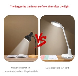 6W LED Eye protection <strong>Table</strong> With USB Charging Desk <strong>Light</strong>, LED Touch Control, Dimmable for Reading Work - Product Image 4