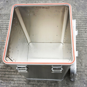 Yishanda - Estuche de Transporte de Aluminio para Instrumentos y Equipos, Tamaño Mediano, para Almacenamiento, Logística y Transporte - Product Image 2