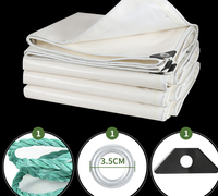 Tissu de couverture de bâche de camion de flexibilité forte non périssable d'expédition rapide