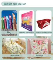 Impresora de Sublimación Textil Automática Todo en Uno HYCAN de 4 Cabezales I3200A1 de 1.8 m para Publicidad Exterior